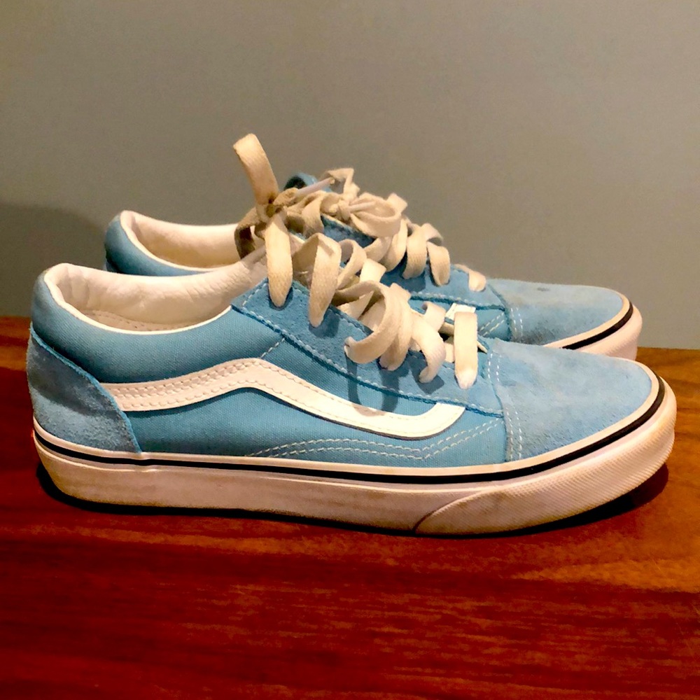 Baby blue vans